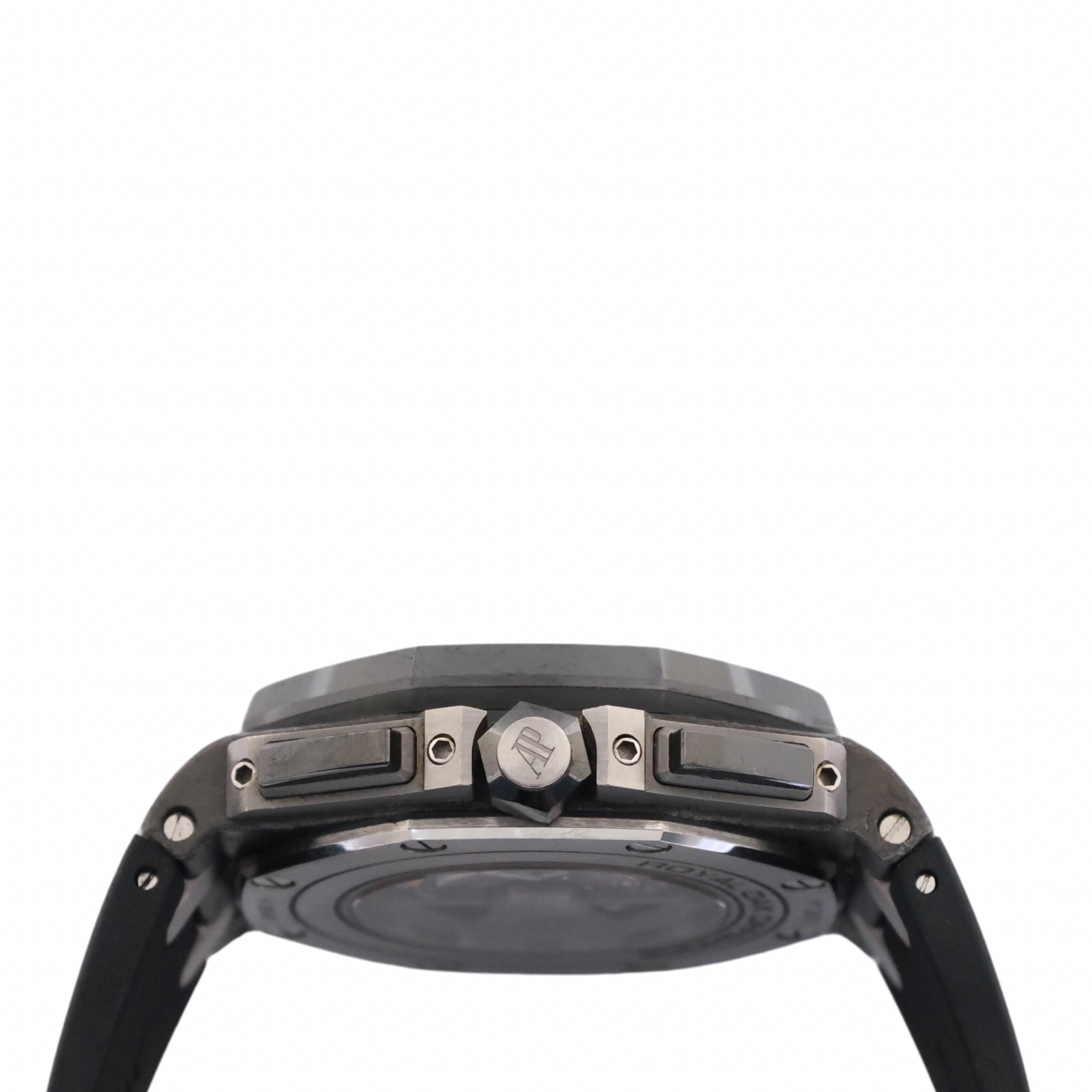 Royal Oak Offshore Carbon Black Dial 44mm Product Image 7