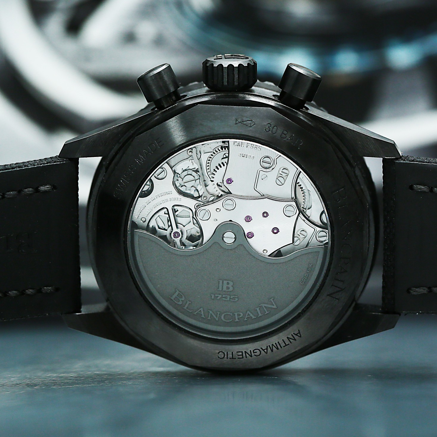 Fifty Fathoms Bathyscaphe Chronograph Ceramic Green Dial 43mm Product Image 6
