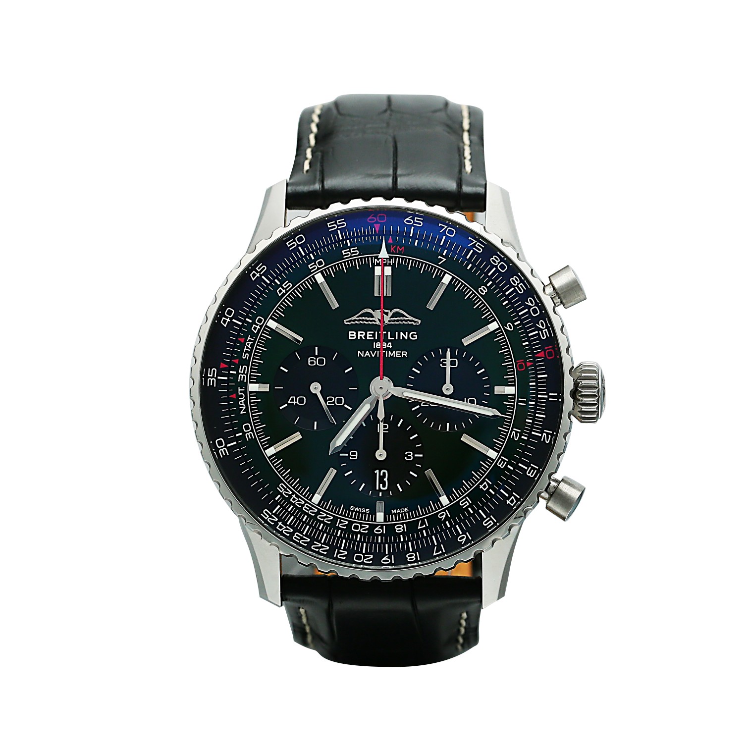 Navitimer B01 Chronograph Steel Green Dial 46mm Product Image 1
