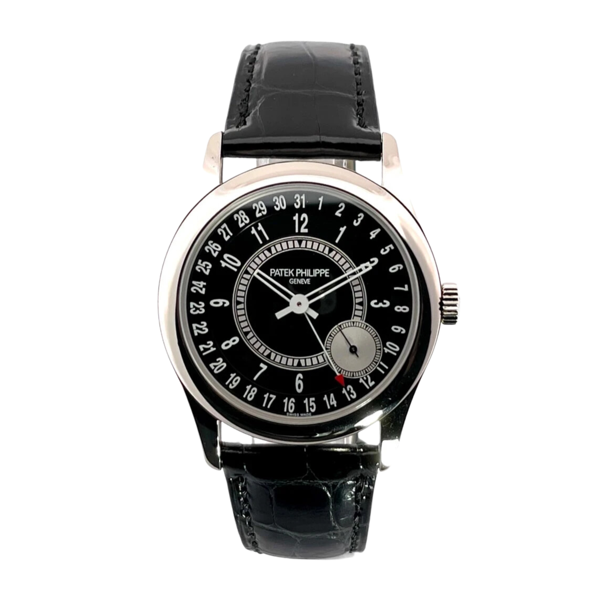 Calatrava White Gold Black Dial 39mm Product Image 1