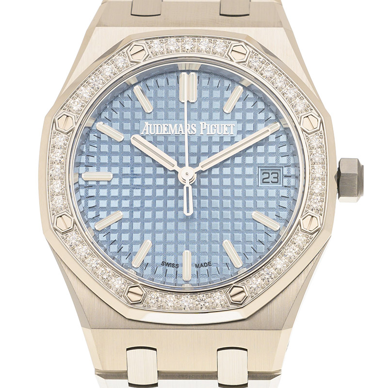 Royal Oak Steel Diamond Blue Dial 34mm Product Image 3