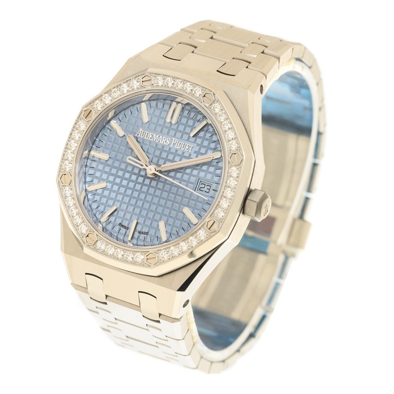 Royal Oak Steel Diamond Blue Dial 34mm Product Image 2