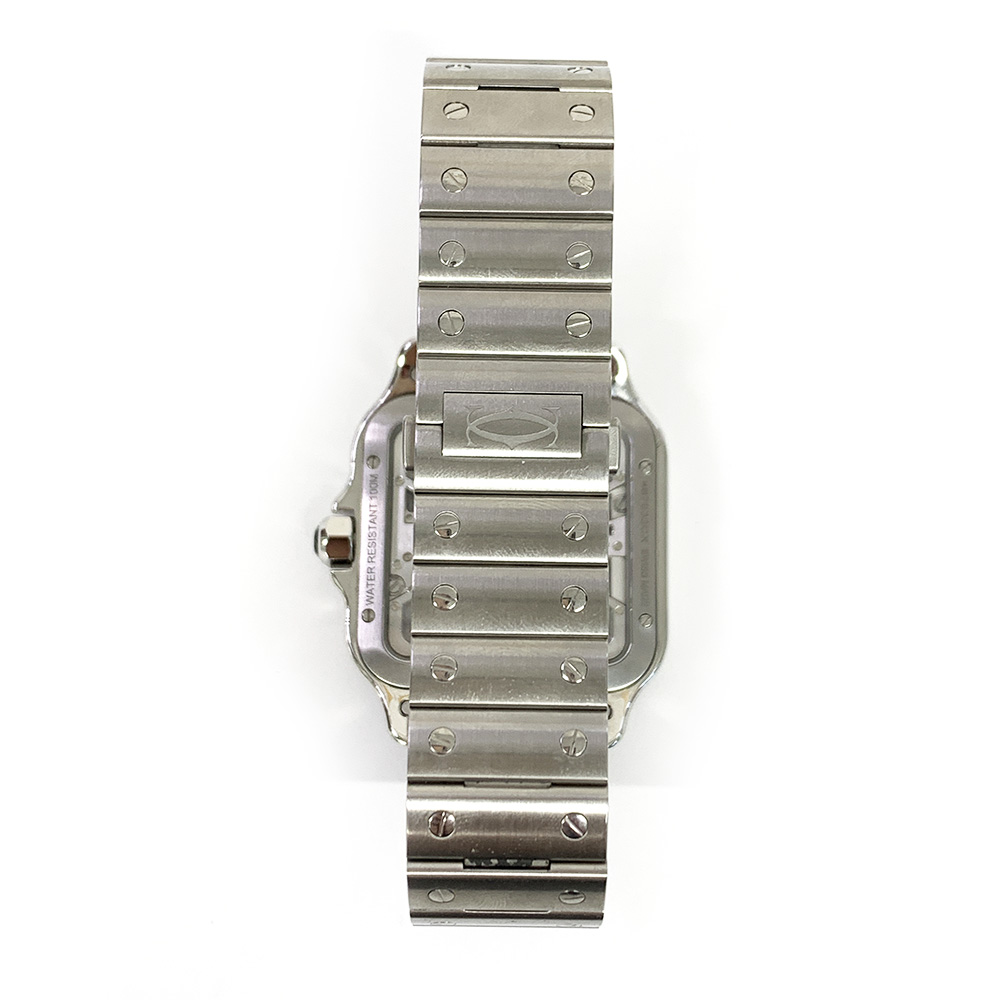 Santos de Cartier Steel Skeleton Dial 39mm Product Image 3