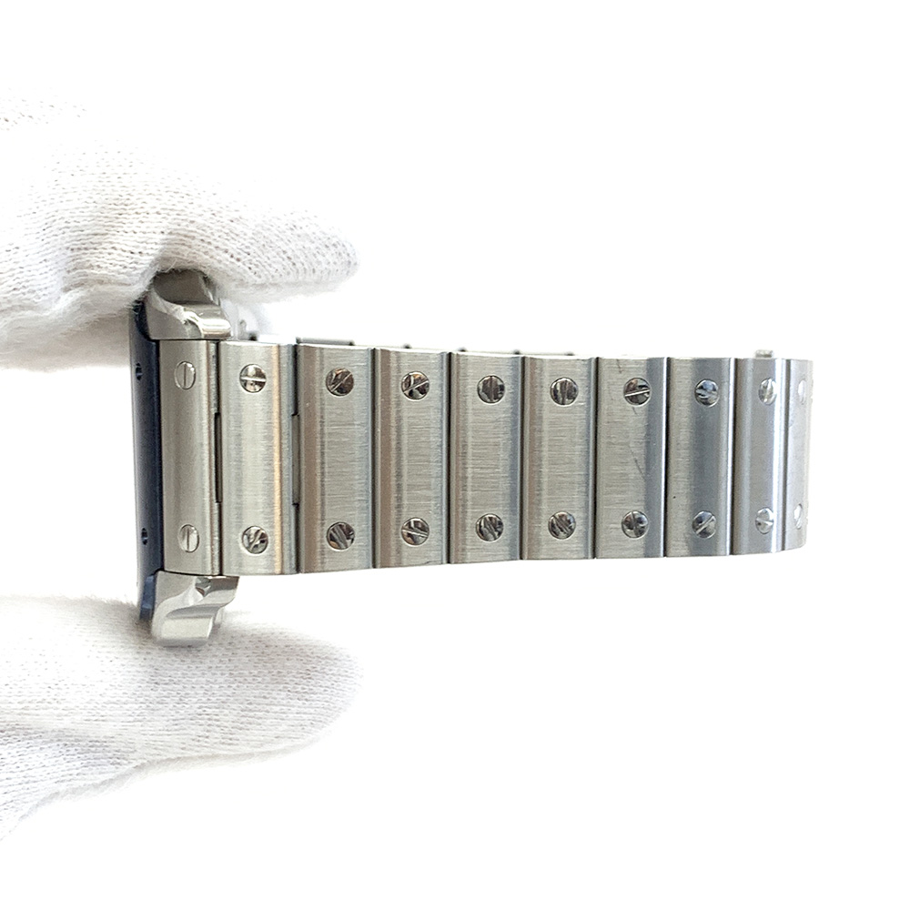 Santos de Cartier Steel Skeleton Dial 39mm Product Image 4