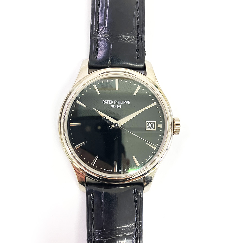 Calatrava White Gold Black Dial 39mm Product Image 2