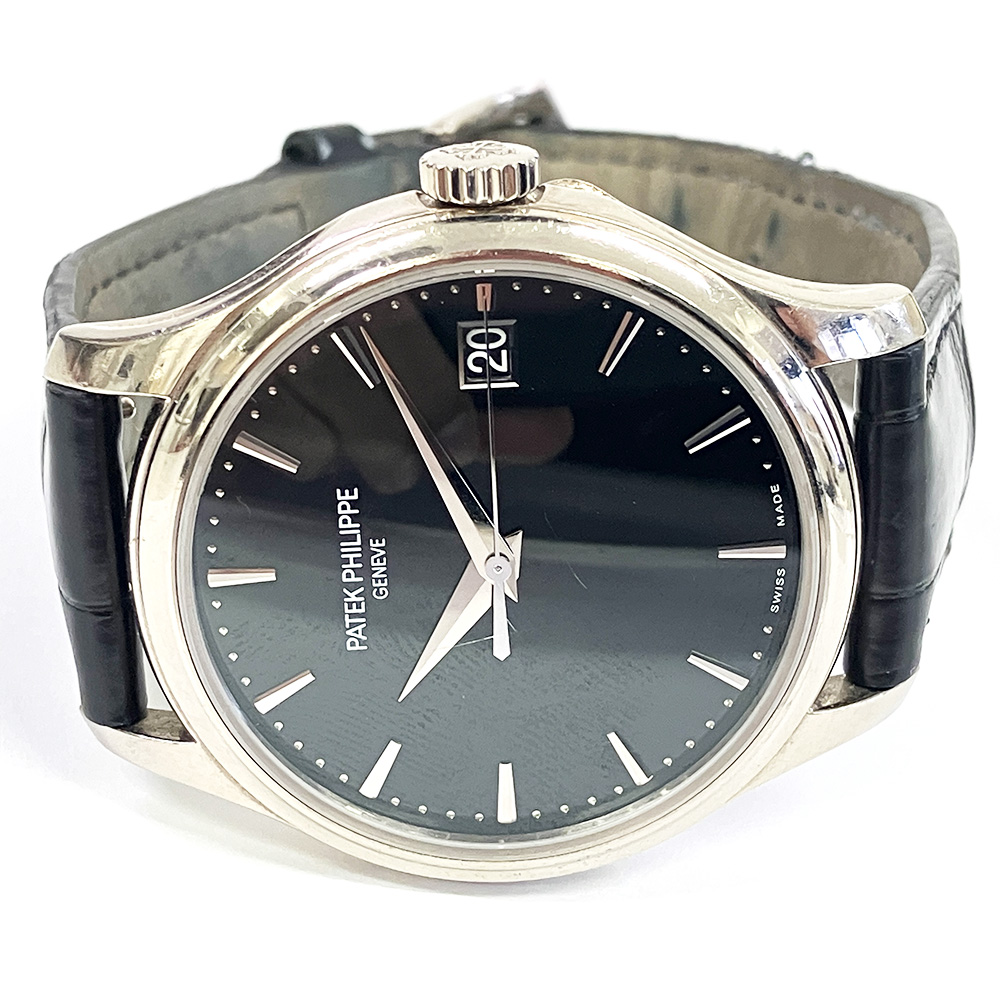 Calatrava White Gold Black Dial 39mm Product Image 3