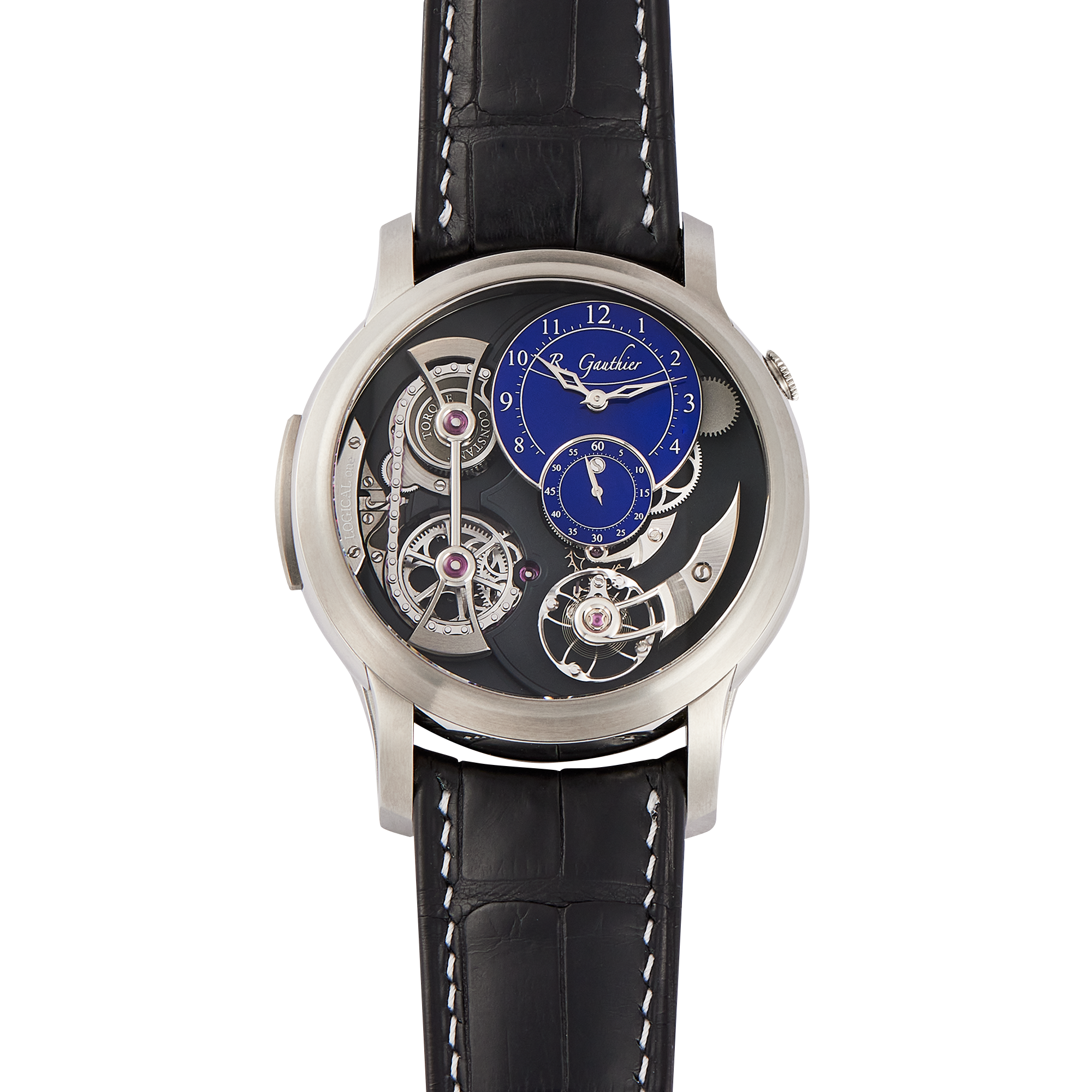 Logical One Titanium Blue Enamel Dial 43mm Product Image
