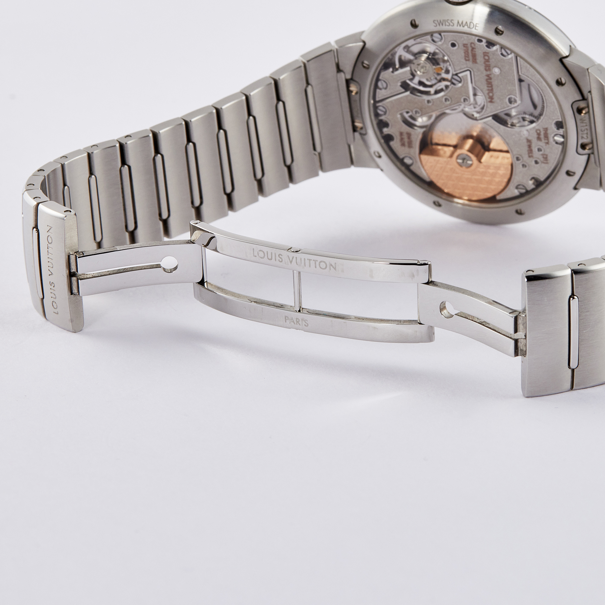 Tambour Automatic Steel Blue Dial 40mm Product Image 7