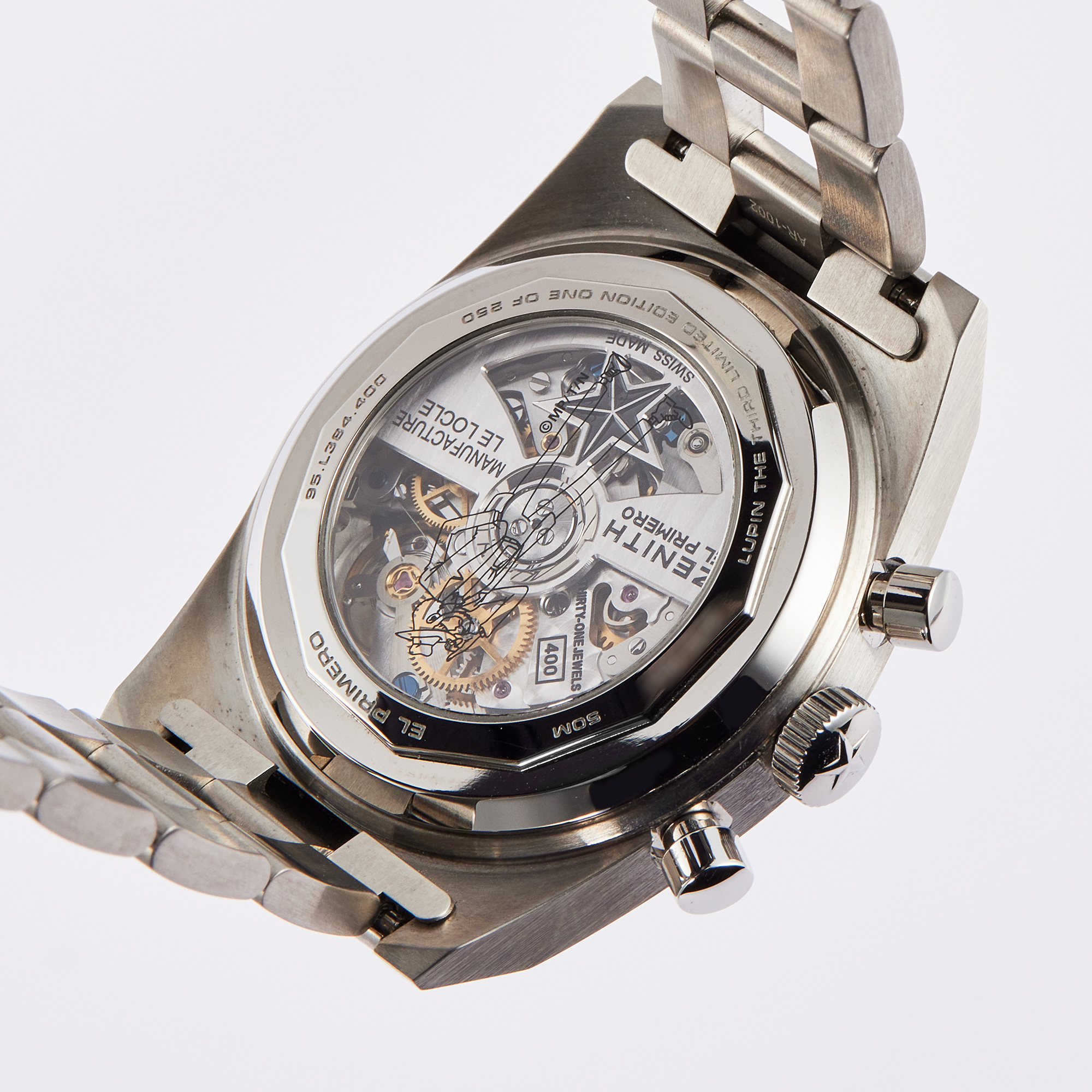 Chronomaster Revival Lupin The Third – Final Edition Titanium Black White Dial 37mm Product Image 4