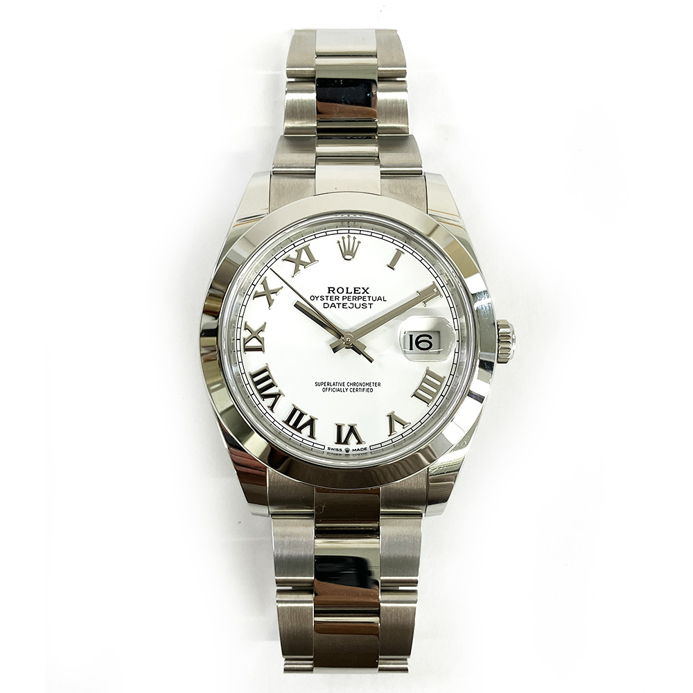 Datejust Steel White Dial 41mm Product Image 1