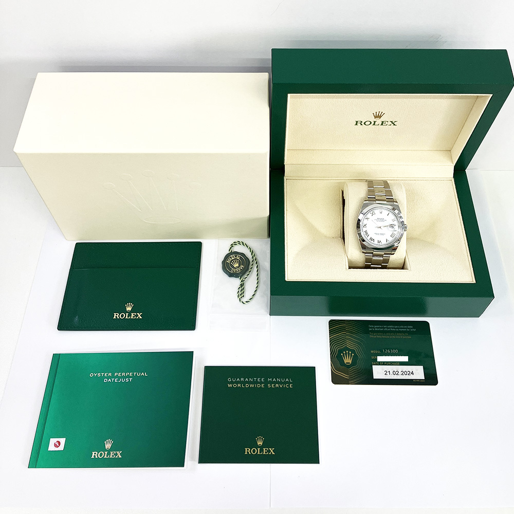 Datejust Steel White Dial 41mm Product Image 5