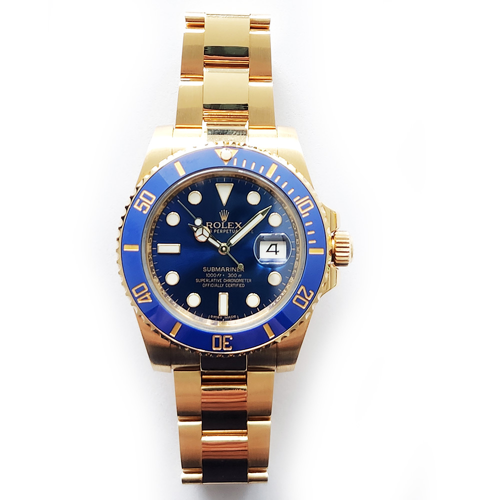 Submariner  Date Yellow Gold Blue Dial 40mm Product Image 1