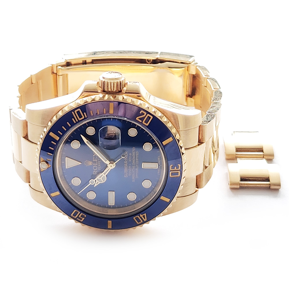 Submariner  Date Yellow Gold Blue Dial 40mm Product Image 2