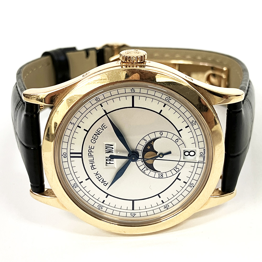 Annual Calendar Rose Gold Silver Dial 38mm Product Image 2