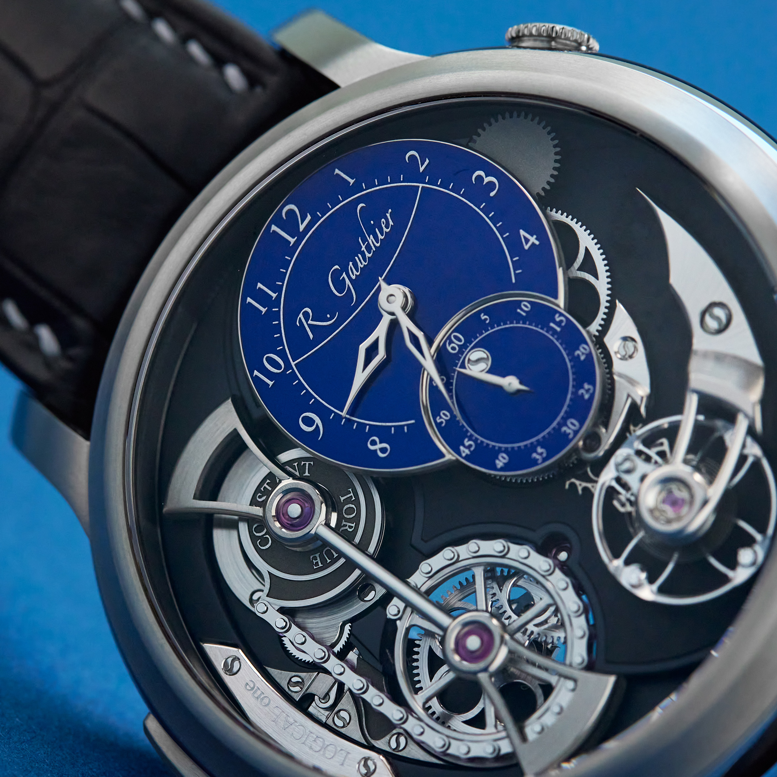 Logical One Titanium Blue Enamel Dial 43mm Product Image