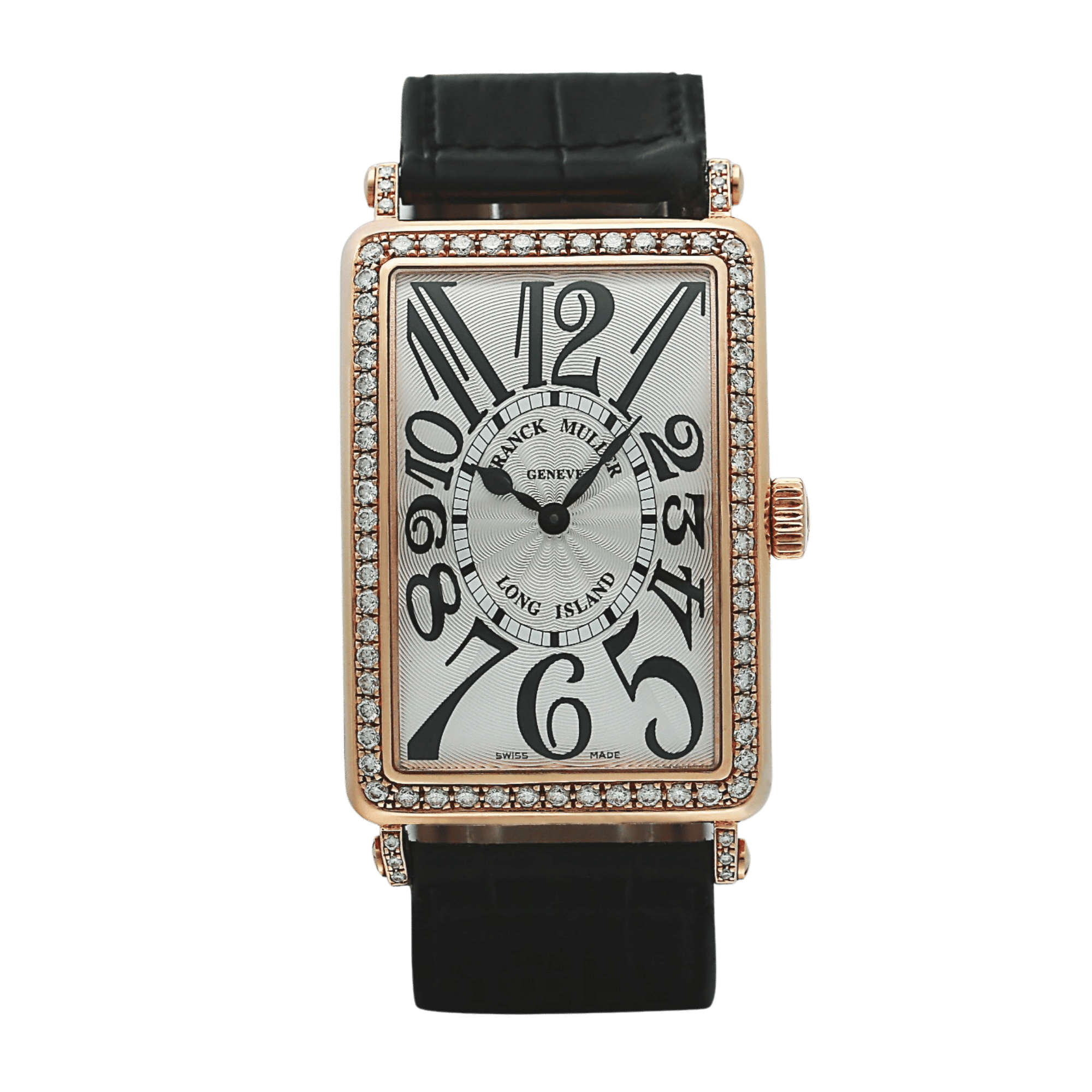 Long Island Rose Gold Diamond Silver Dial 30mm Product Image