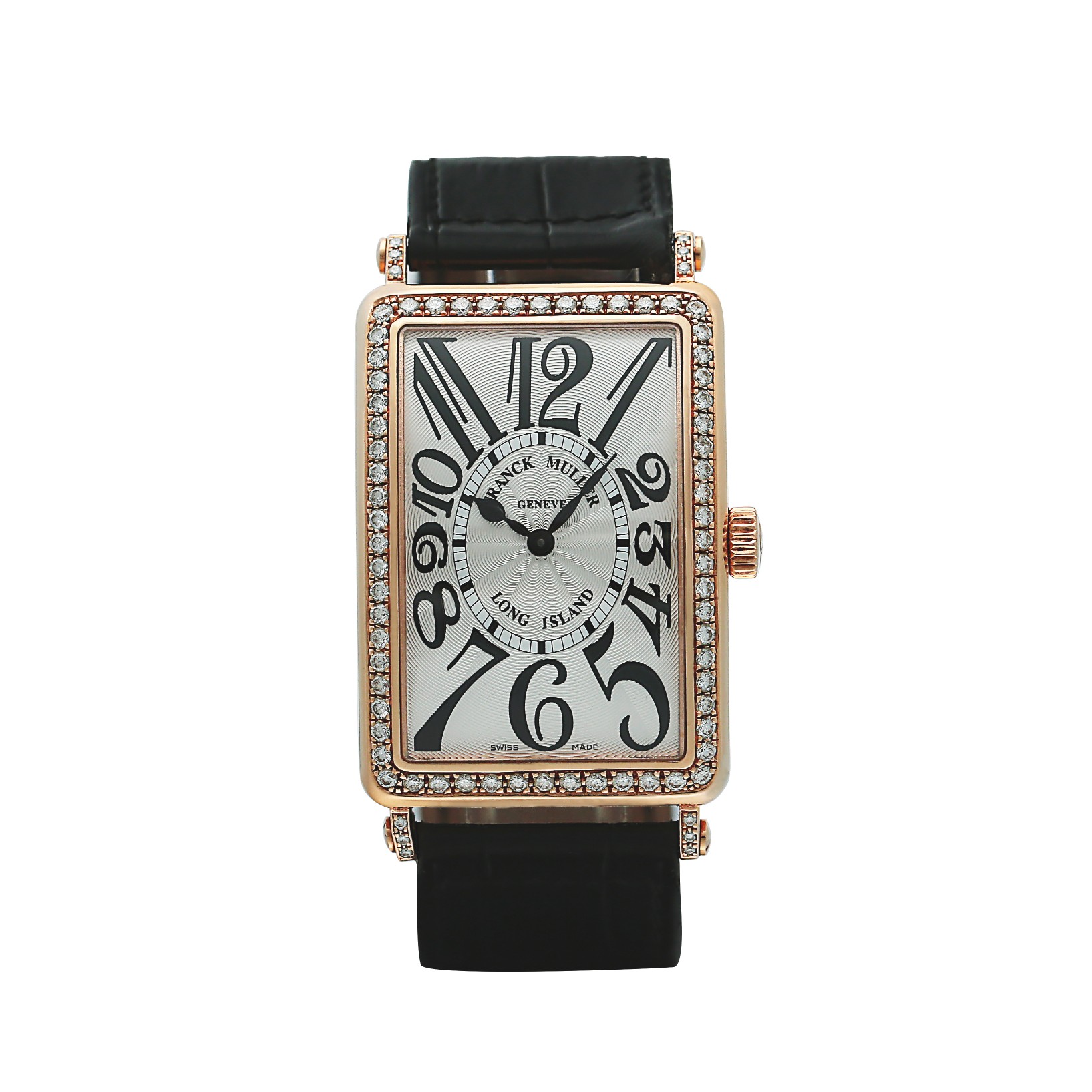 Long Island Rose Gold Diamond Silver Dial 30mm Product Image 1