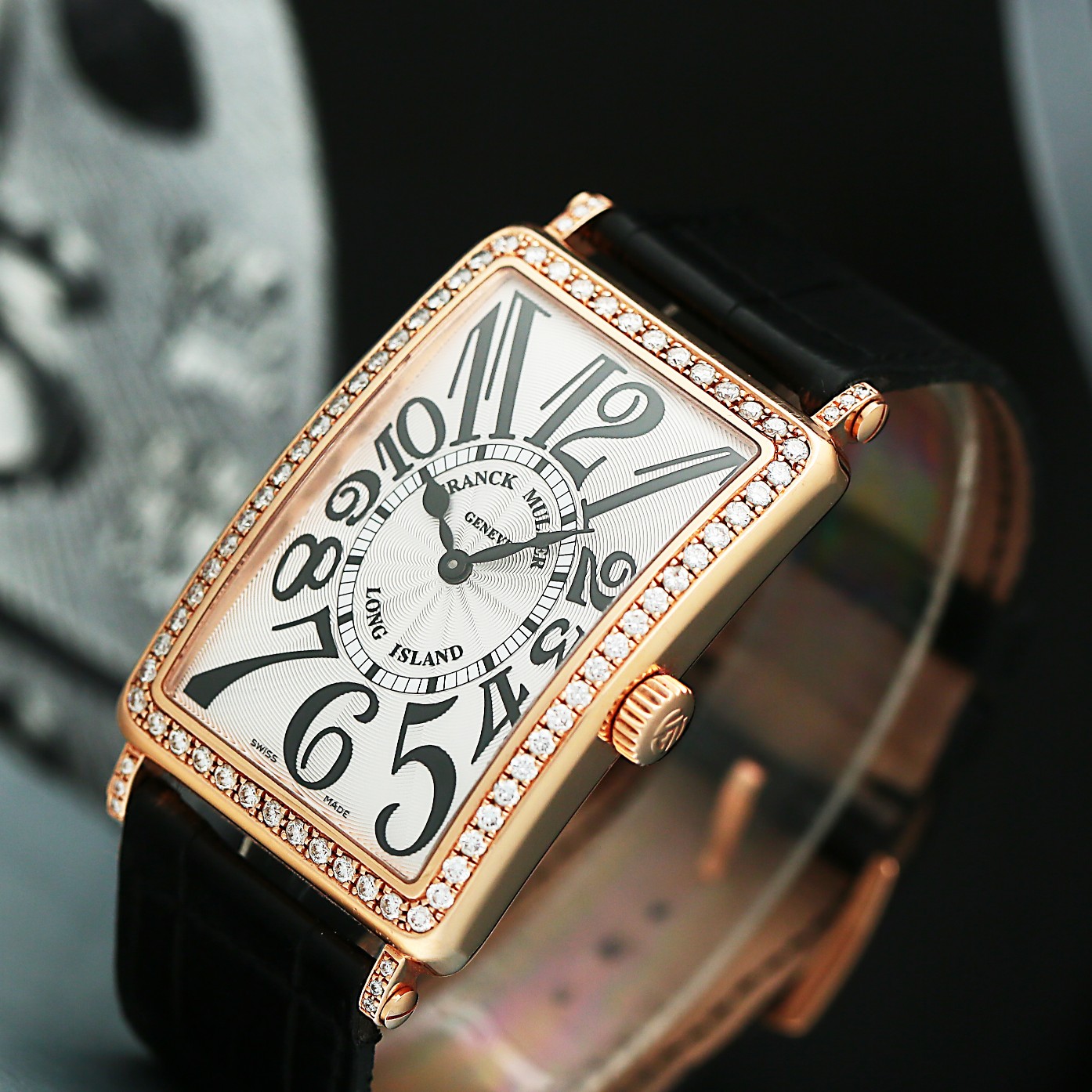 Long Island Rose Gold Diamond Silver Dial 30mm Product Image 4