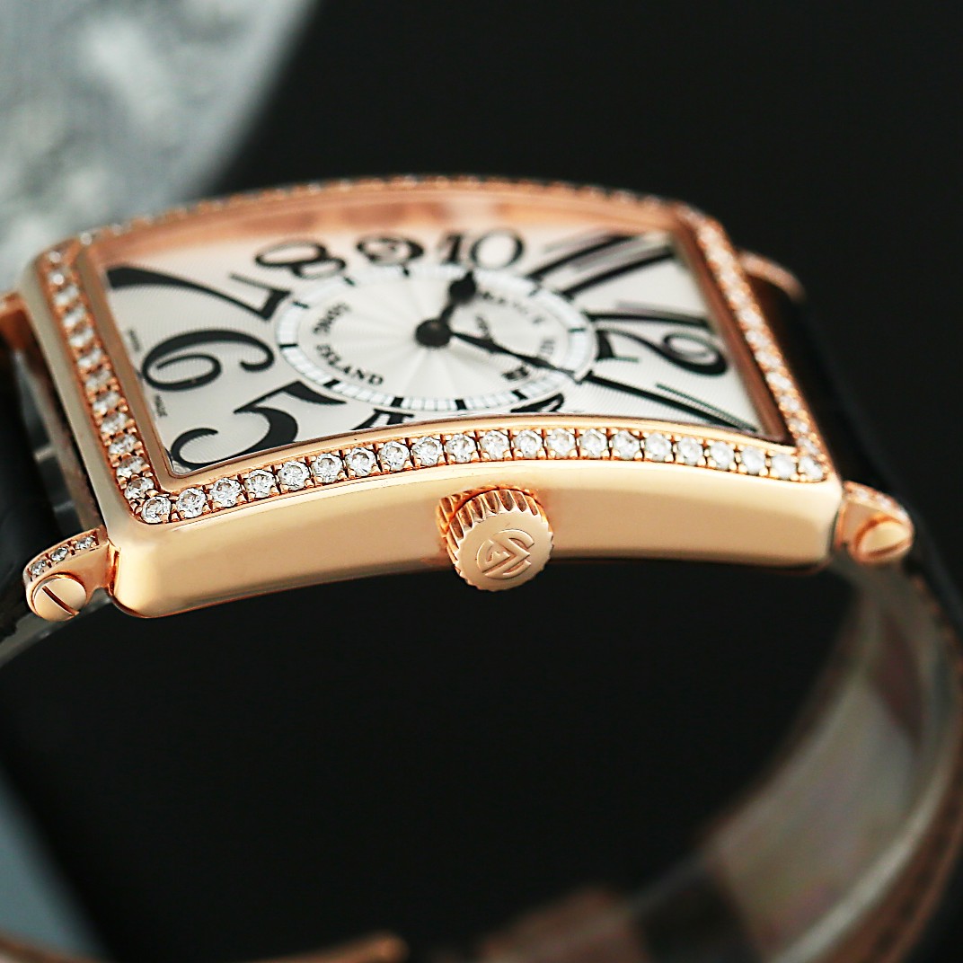 Long Island Rose Gold Diamond Silver Dial 30mm Product Image 6