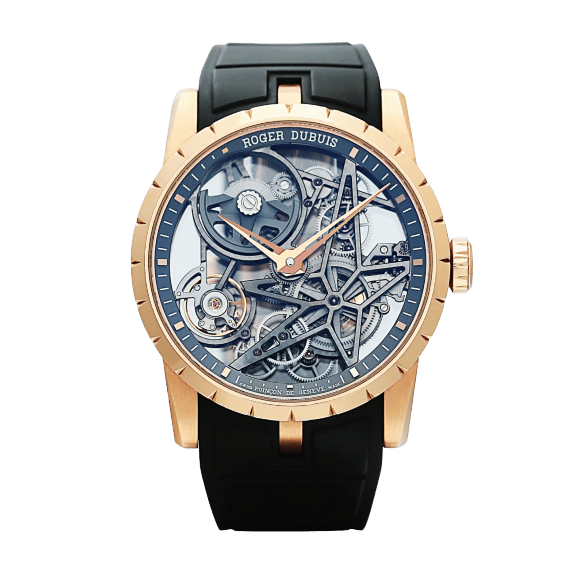 Excalibur Rose Gold Skeleton Dial 42mm Product Image