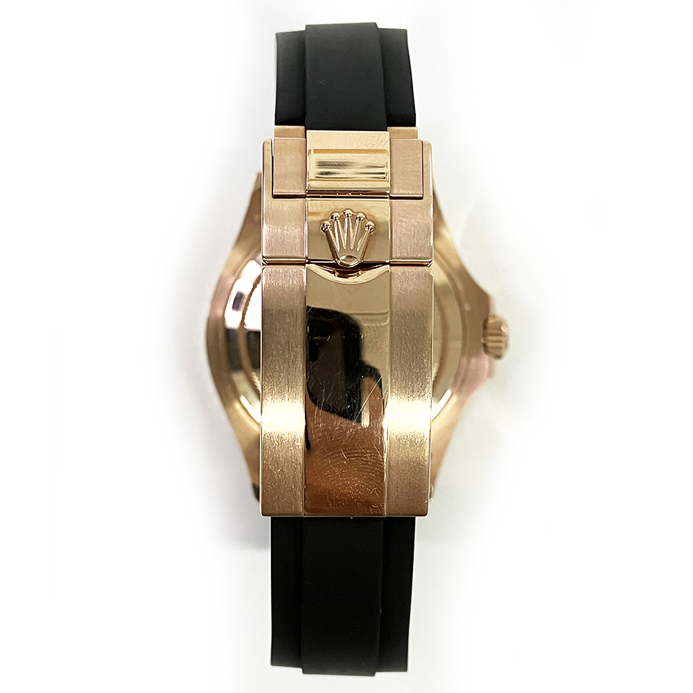 Yacht-Master Rose Gold Oysterflex Black Dial 37mm Product Image 3