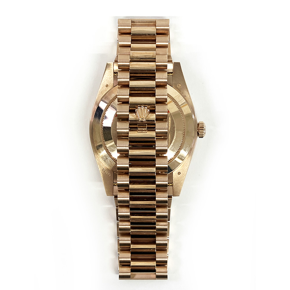Day-Date Rose Gold Green Olive Dial 40mm Product Image 3