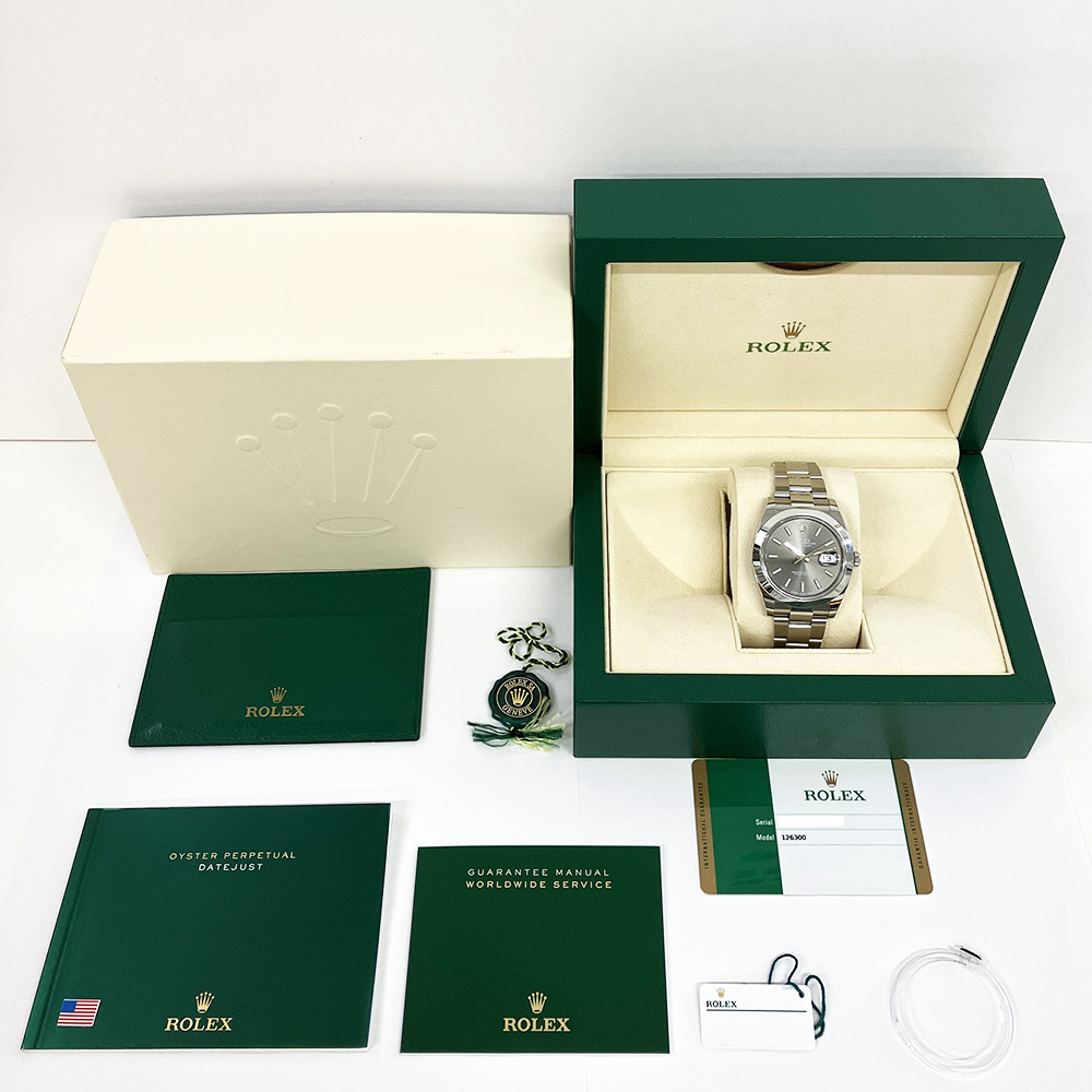 Datejust Steel Grey Dial 41mm Product Image 5