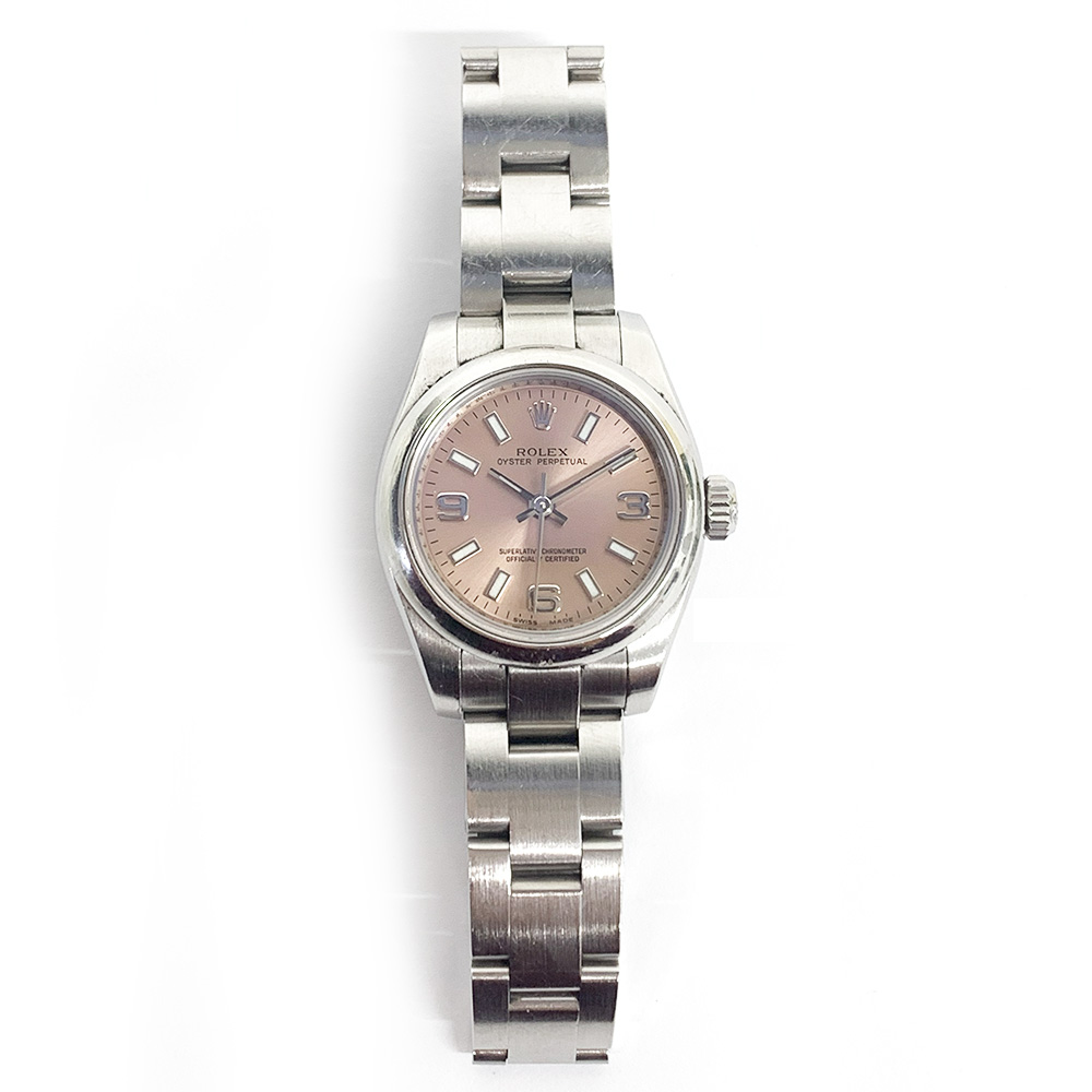 Oyster Perpetual Steel Pink Dial 26mm Product Image 1