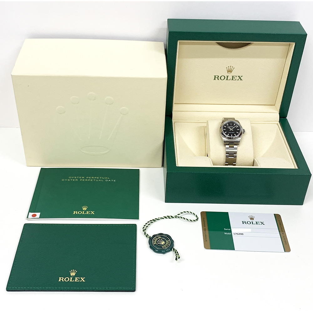 Oyster Perpetual Steel Black Dial 26mm Product Image 5