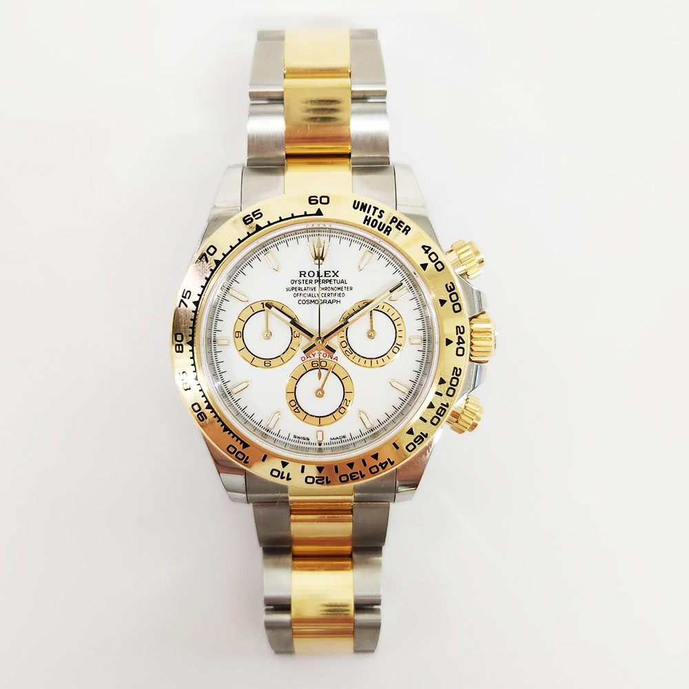 Daytona Yellow Gold & Steel White Dial 40mm Product Image 1
