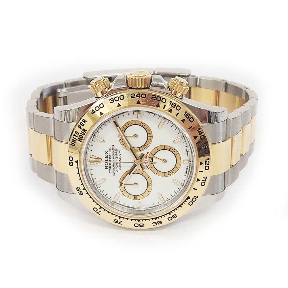 Daytona Yellow Gold & Steel White Dial 40mm Product Image 2
