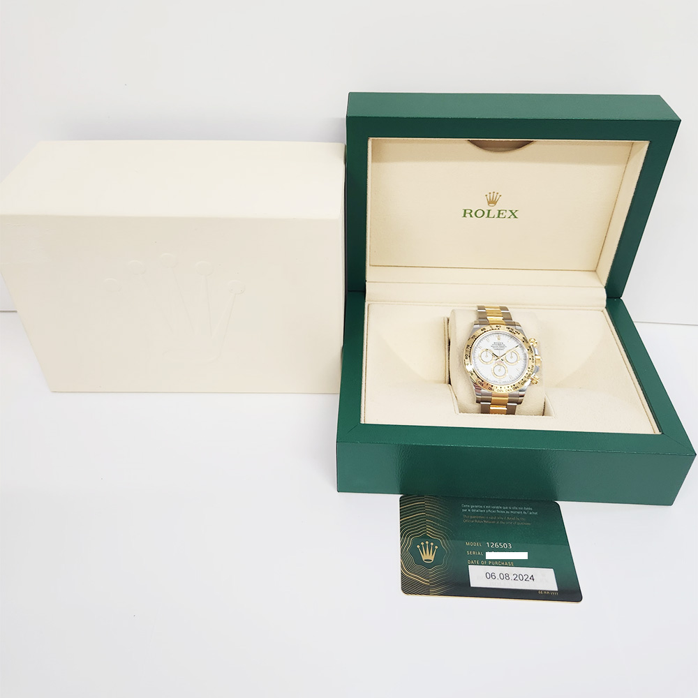 Daytona Yellow Gold & Steel White Dial 40mm Product Image 5