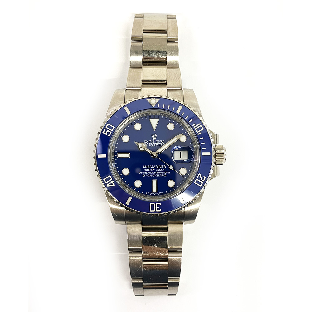 Submariner Date White Gold Blue Dial 40mm Product Image 1