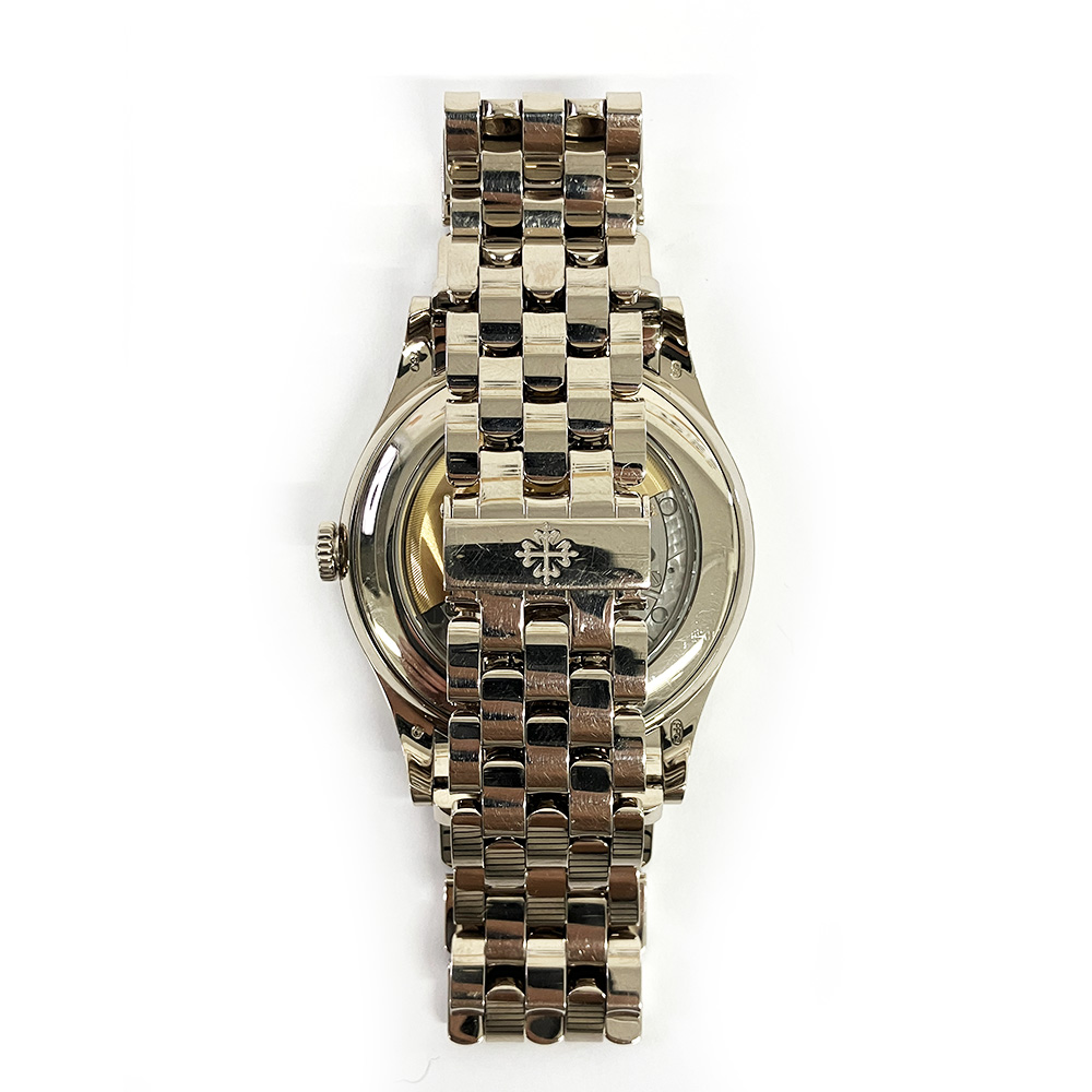 Annual Calendar White Gold Silver Dial 38mm Product Image 3