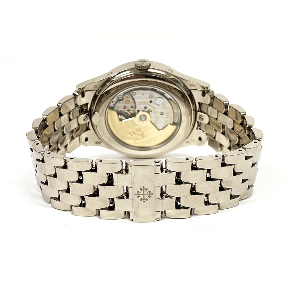 Annual Calendar White Gold Silver Dial 38mm Product Image 4