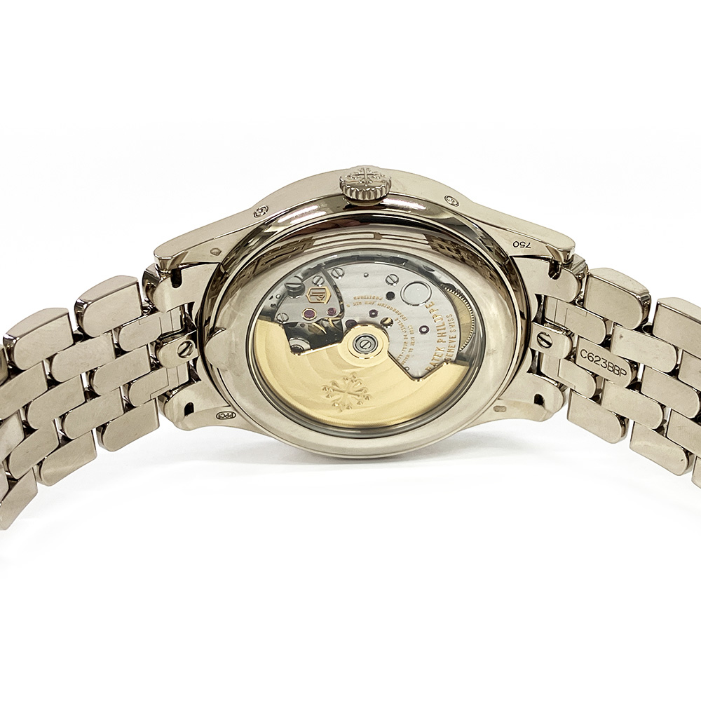 Annual Calendar White Gold Silver Dial 38mm Product Image 6