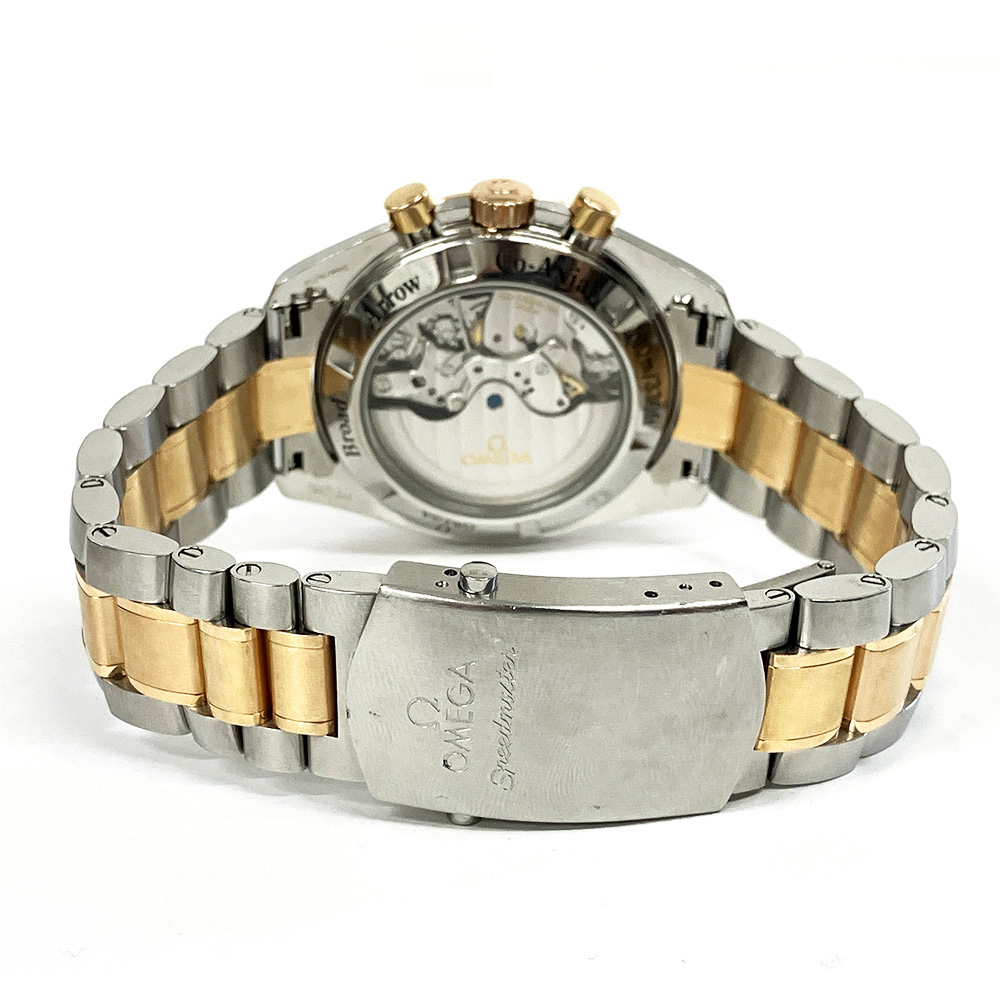 Speedmaster Broad Arrow 1957 Rose Gold & Steel Brown Dial 42mm Product Image 4