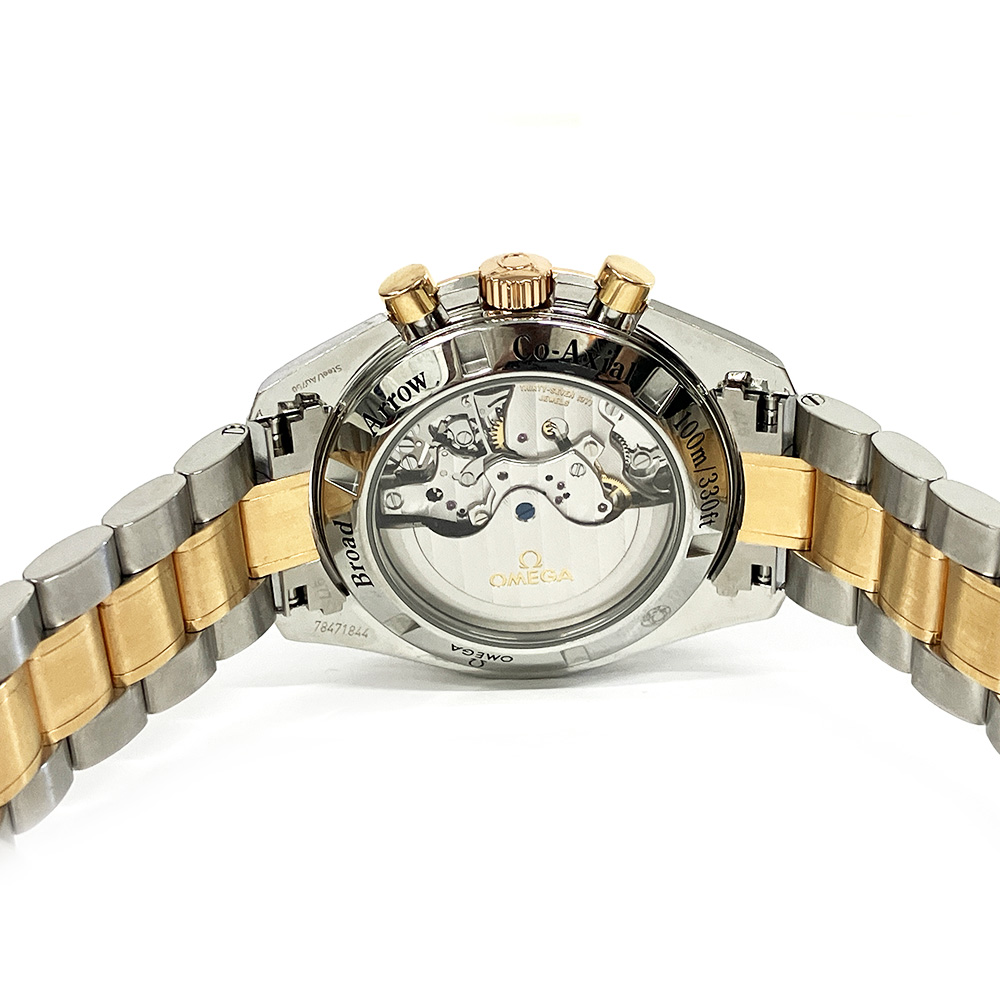 Speedmaster Broad Arrow 1957 Rose Gold & Steel Brown Dial 42mm Product Image 5