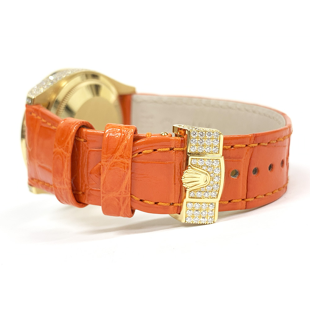 Datejust Yellow Gold Diamond Pave Dial 36mm Product Image 5