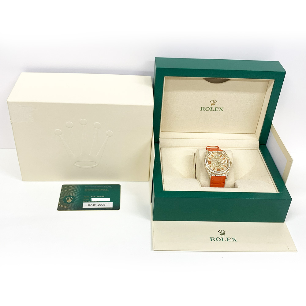 Datejust Yellow Gold Diamond Pave Dial 36mm Product Image 7