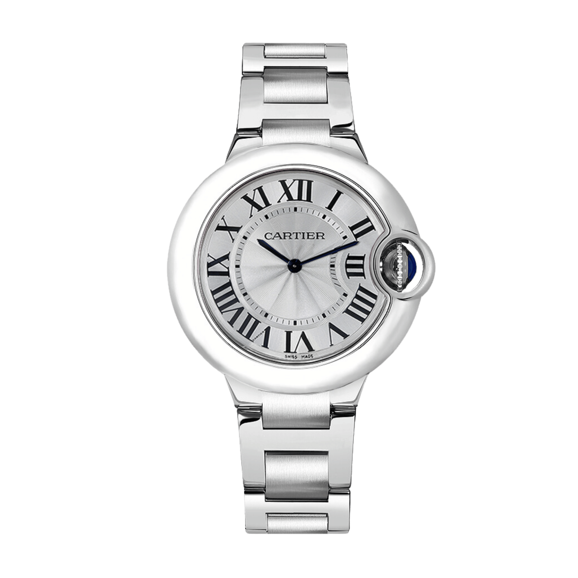 Ballon Bleu de Cartier Steel Silver Dial 33mm Product Image