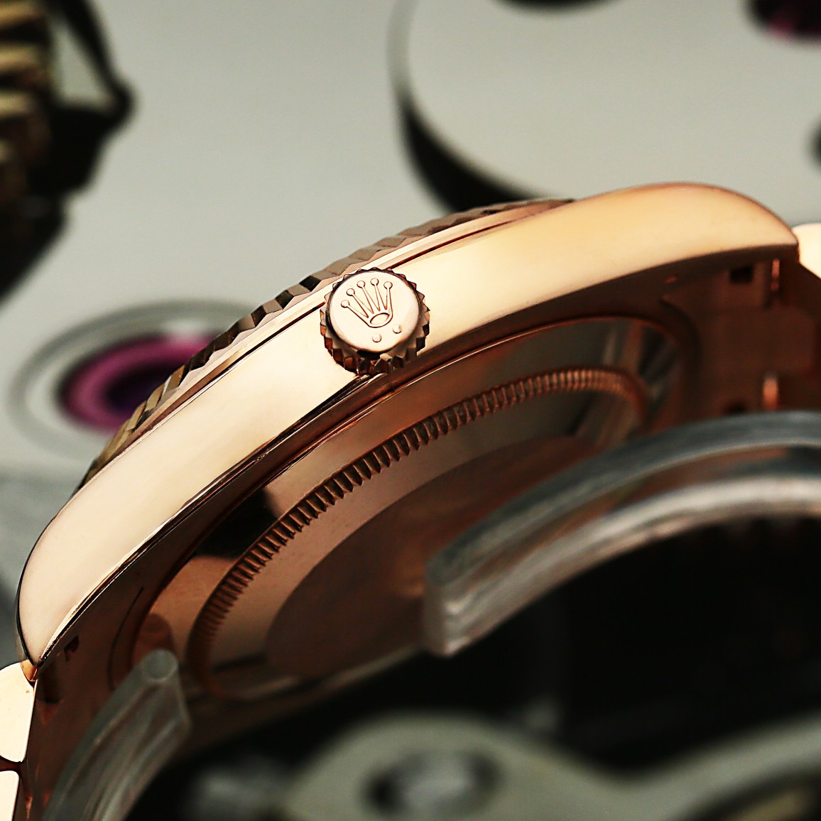 Day-Date Rose Gold Black Dial 41mm Product Image 5