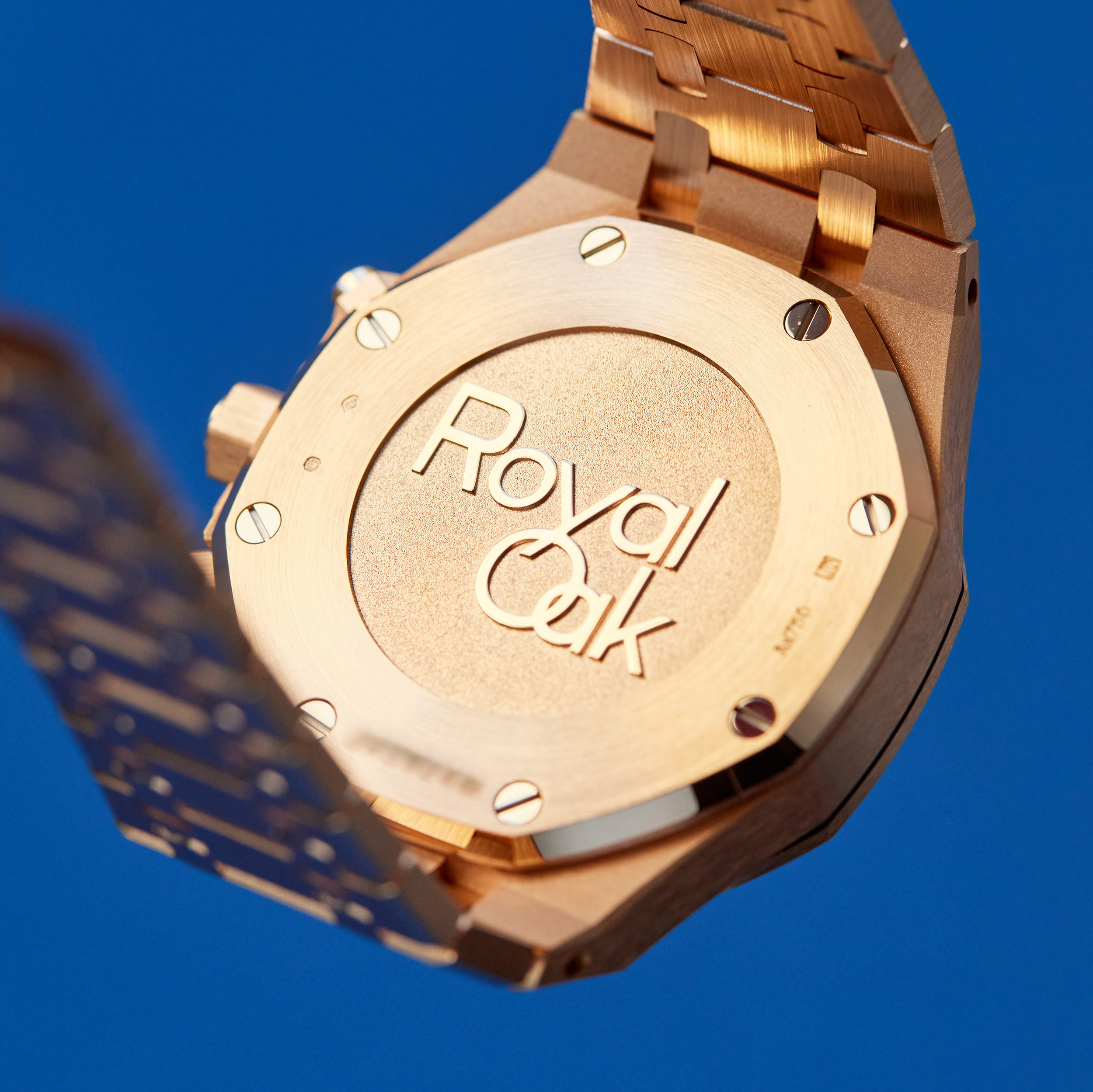 Royal Oak Chronograph Rose Gold Blue Dial 38mm Product Image