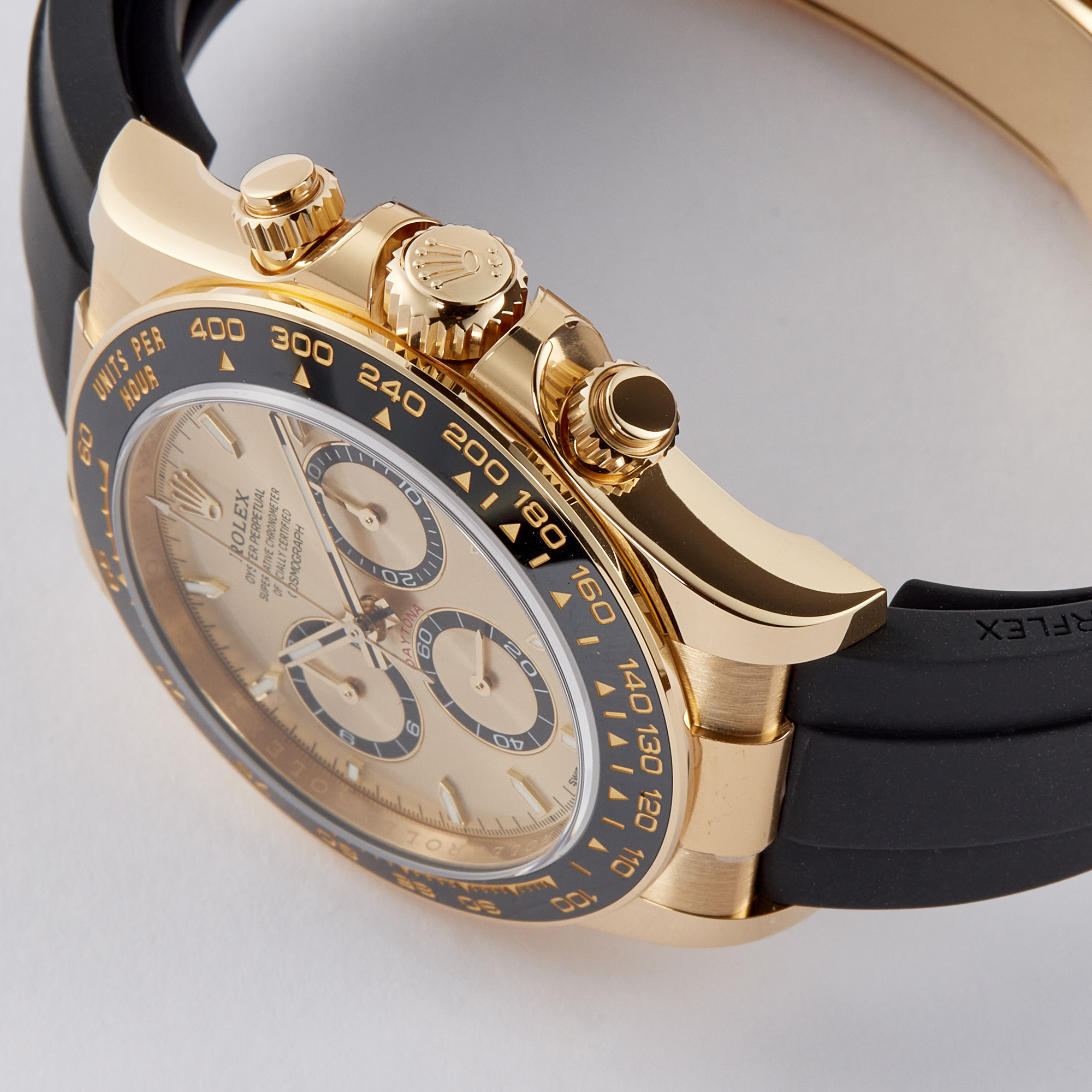 Daytona Yellow Gold Oysteflex Champagne Dial 40mm Product Image 2
