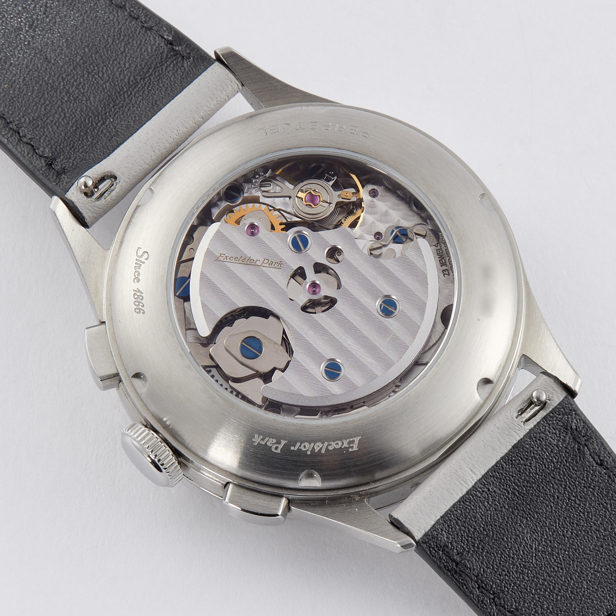 Excelsior Park & Perpetuél Soda Fountain Edition Steel Turquoise Dial 39mm Product Image 4