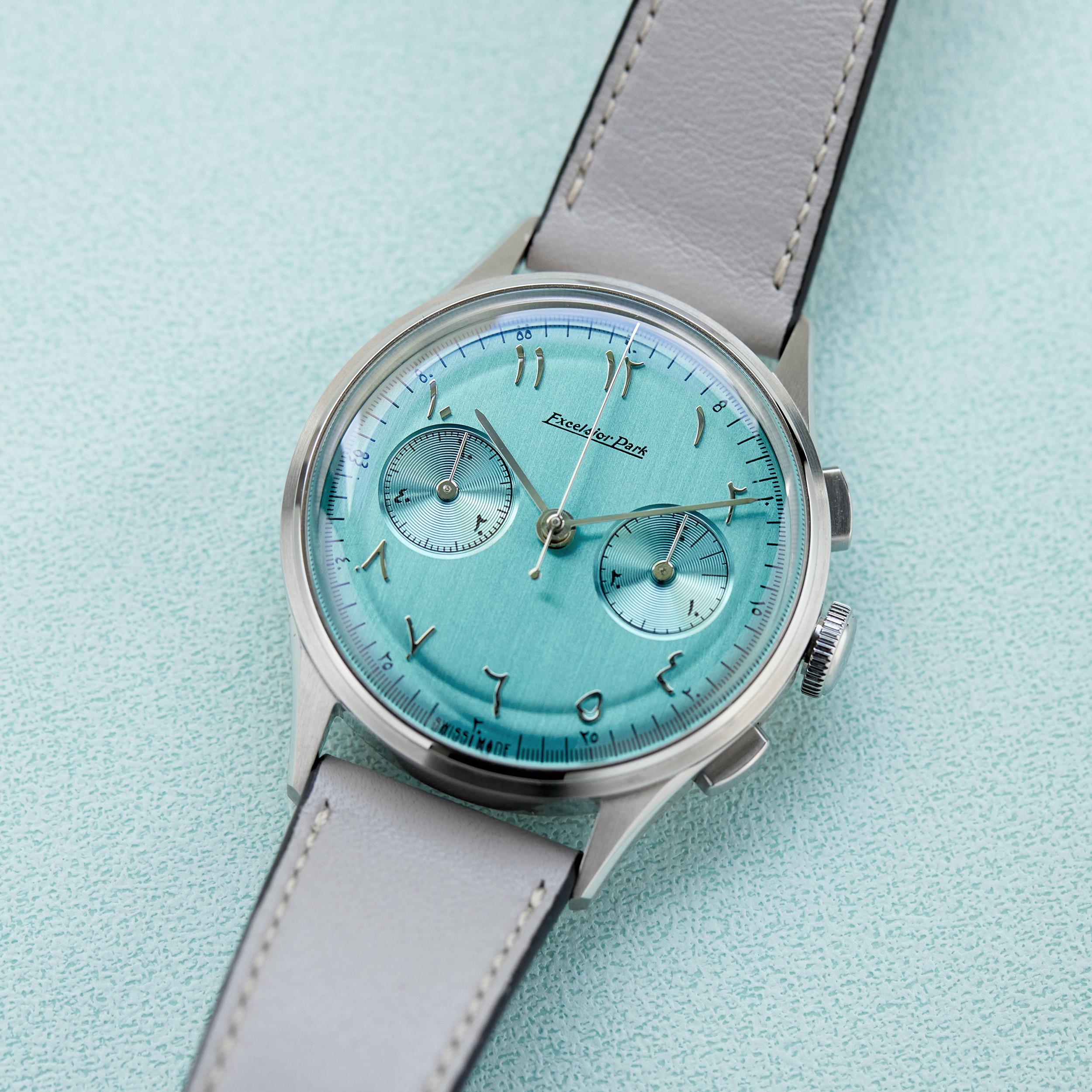 Excelsior Park & Perpetuél Soda Fountain Edition Steel Turquoise Dial 39mm Product Image