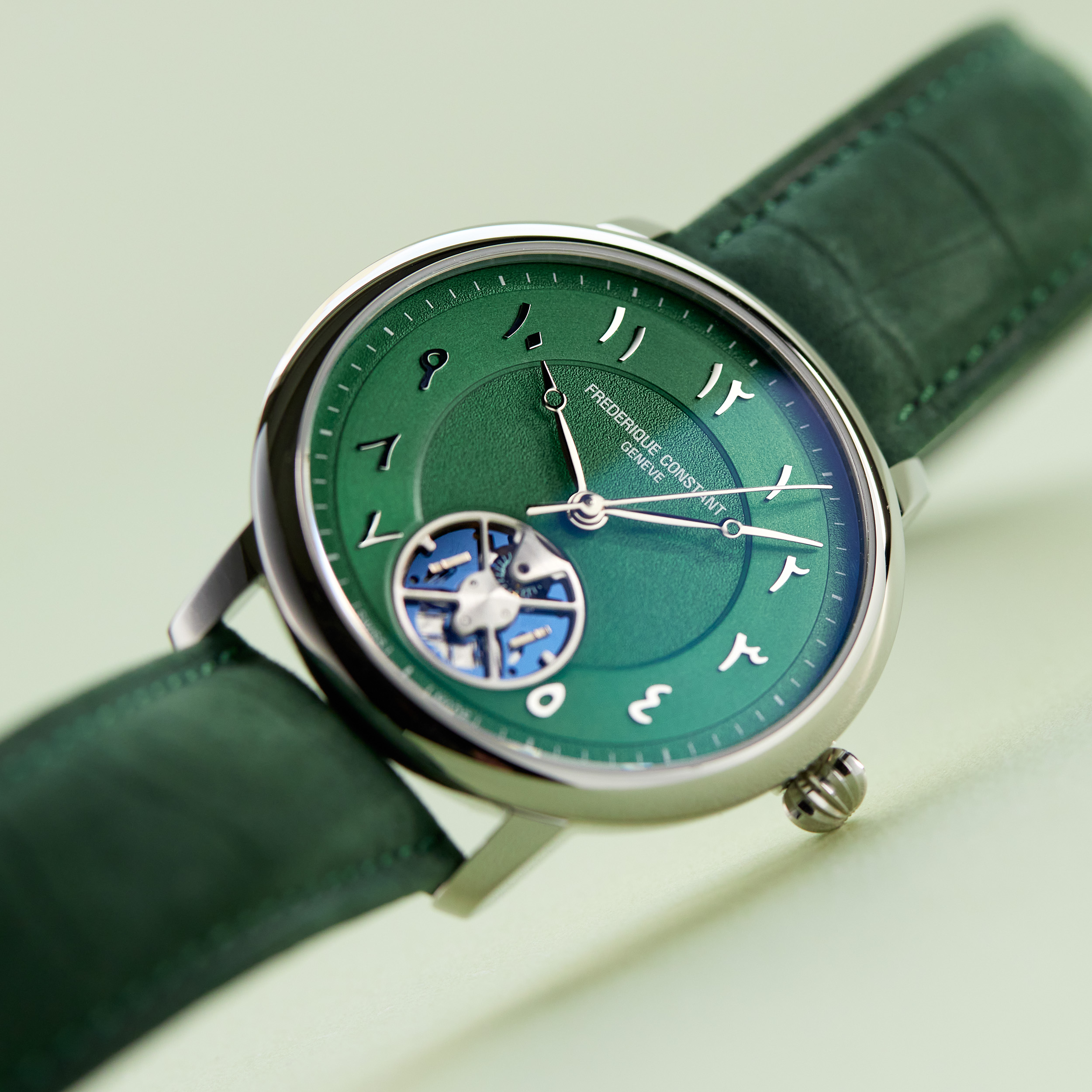 Frederique Constant × Revolution Slimline Monolithic "The Last Airbender" Limited Edition Product Image