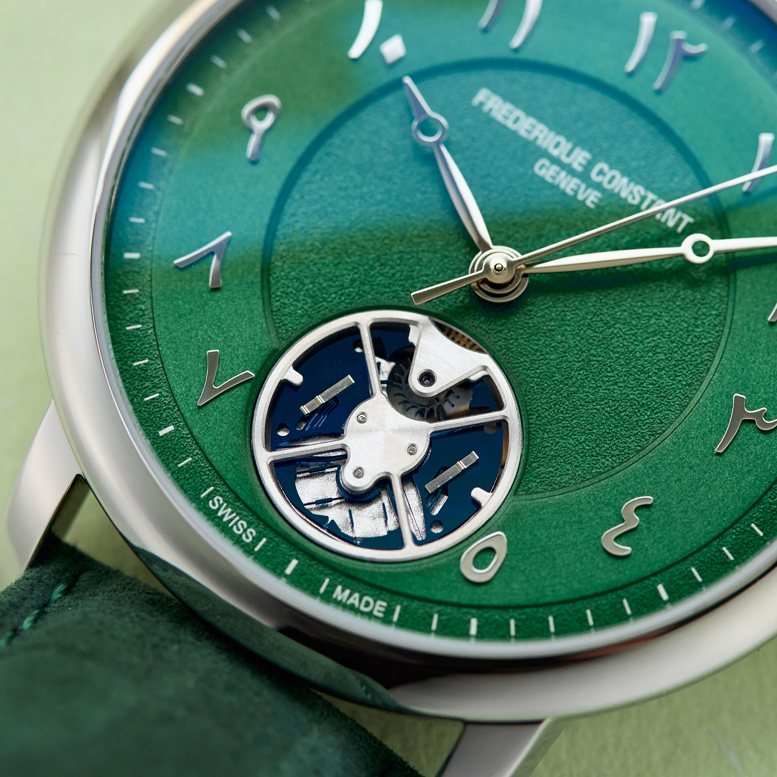 Frederique Constant × Revolution Slimline Monolithic "The Last Airbender" Limited Edition Product Image