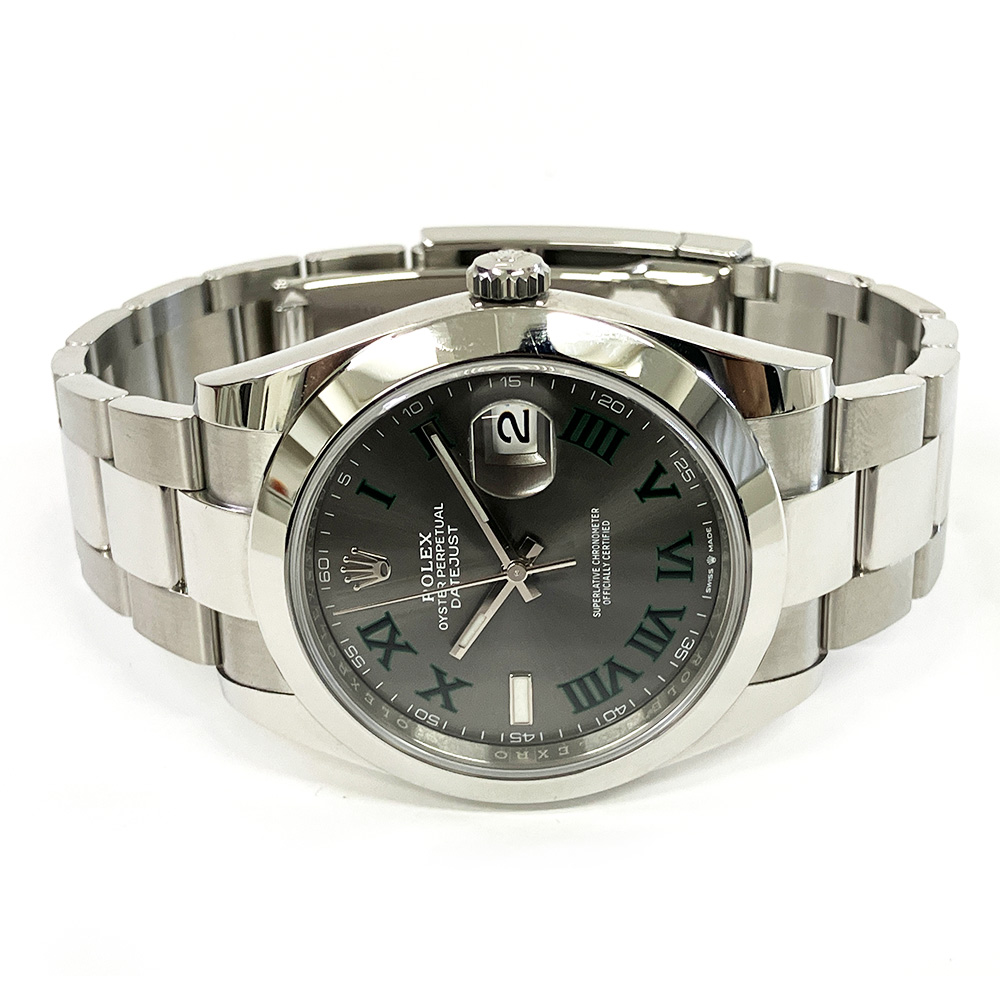 Datejust "Wimbledon" Steel Grey Dial 41mm Product Image 2