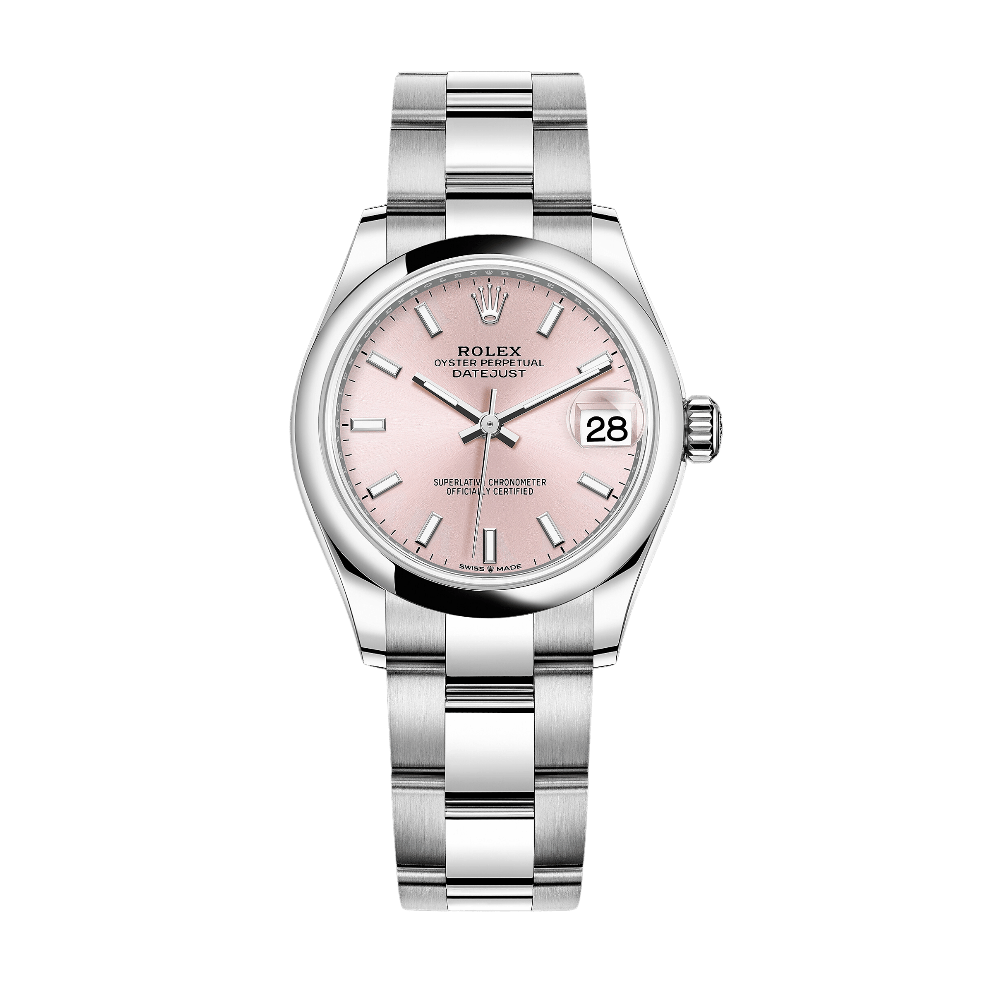 Datejust Steel Pink Dial 31mm Product Image